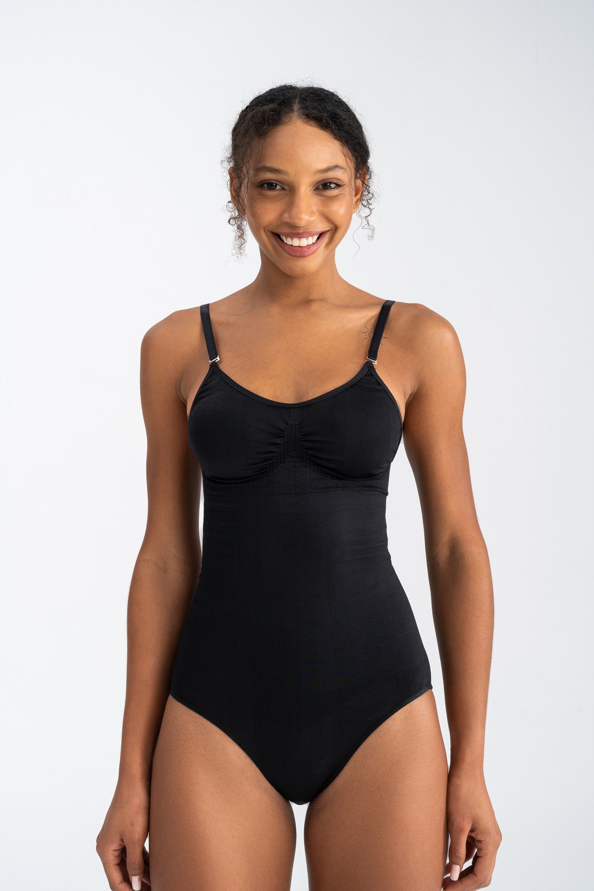 Toparlayıcı İz Yapmayan Zıbın Korse Siyah