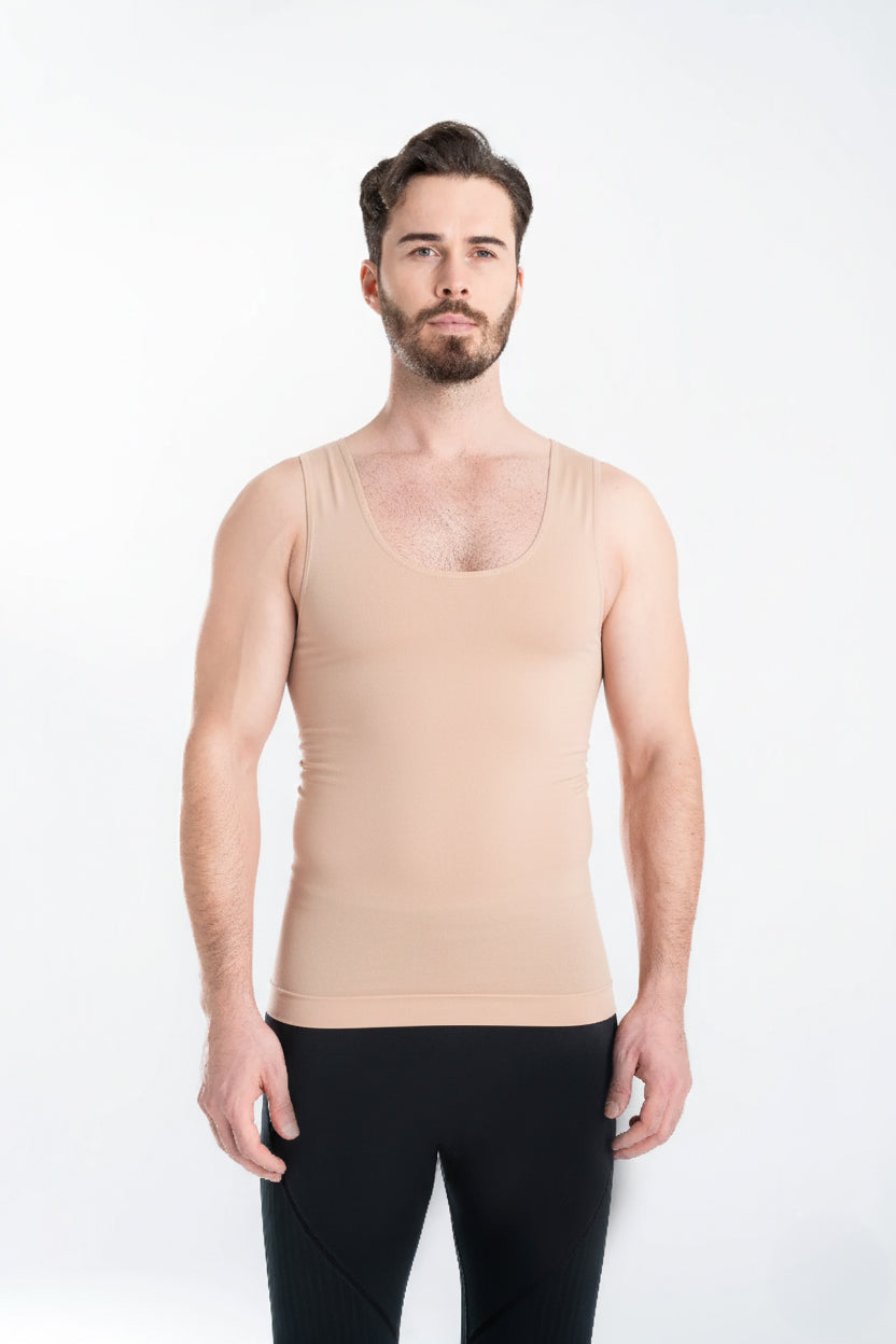 Full Korse Etkili İnceltici Erkek Korse Atlet Ten